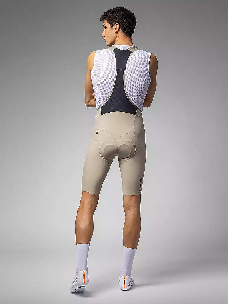 ALE | Herren Rad Trägerhose Master 2.0 | beige