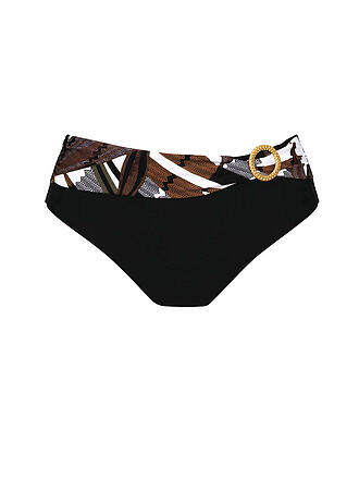 ANITA | Damen Bikinihose Black Tourmaline