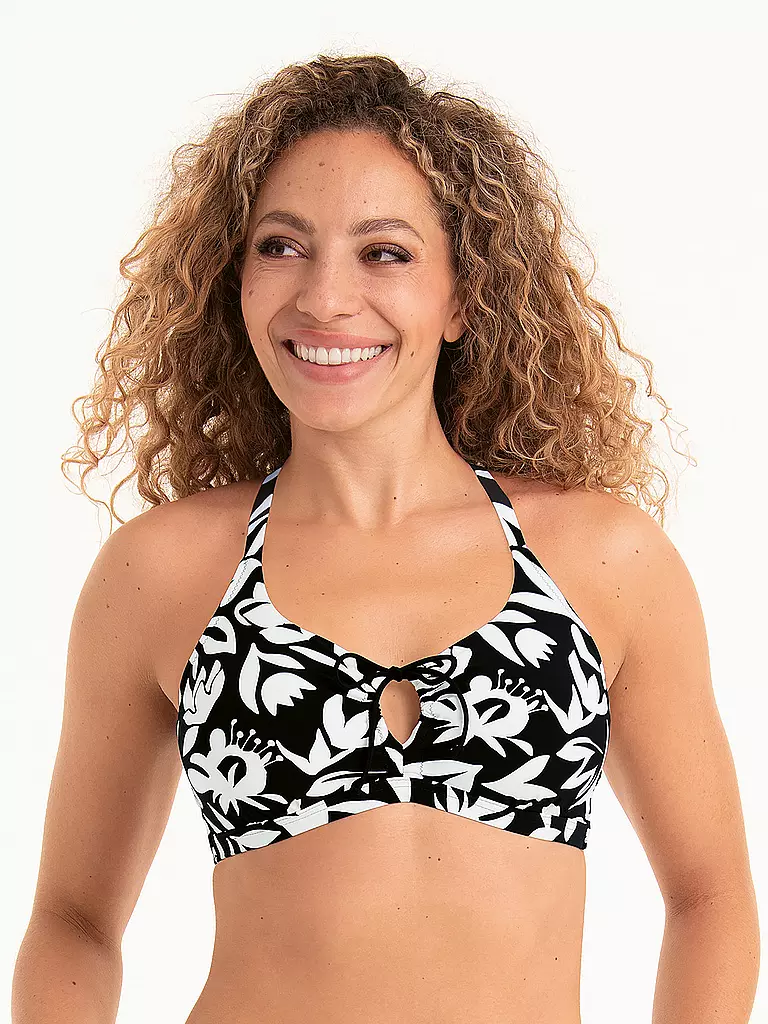 ANITA | Damen Bikinioberteil RF-To the Beach | schwarz