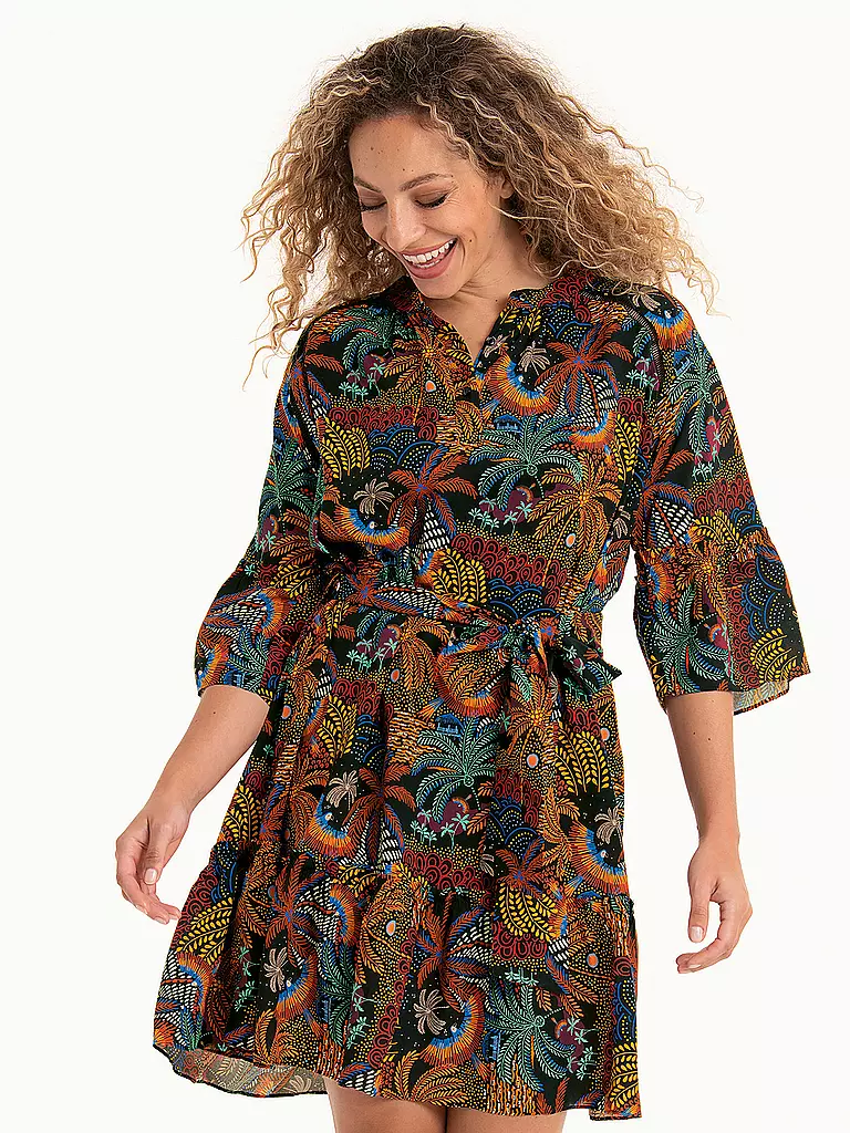 ANITA | Damen Kleid RF-Tropical Nights | braun