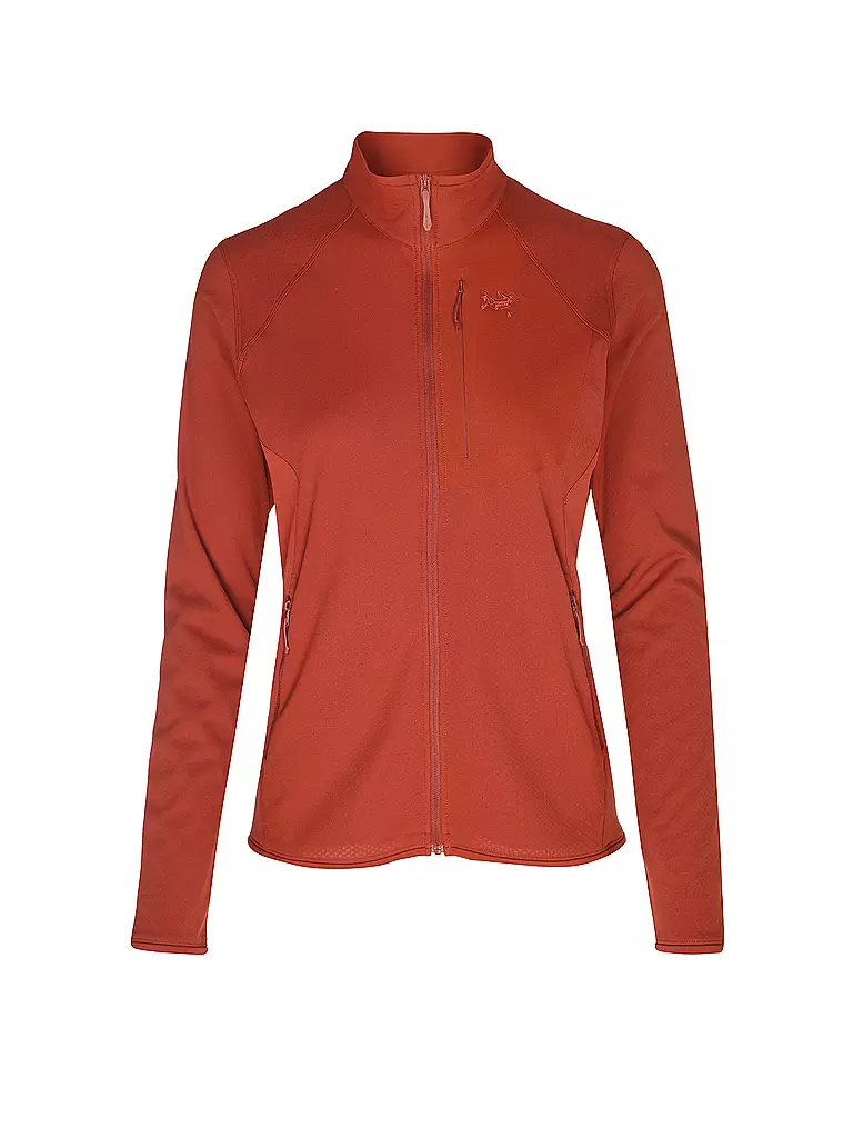 ARCTERYX | Damen Fleecejacke Delta  | dunkelrot