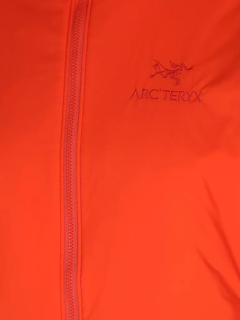 ARCTERYX | Damen Isojacke Atom Hoodie | dunkelrot