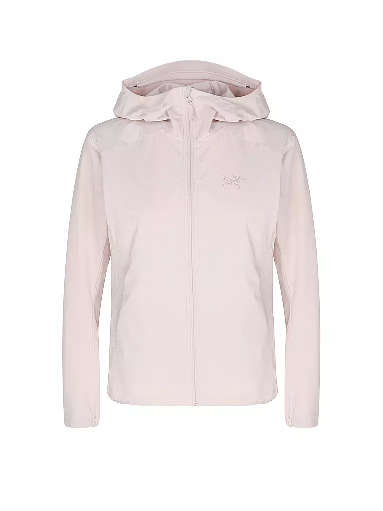 ARCTERYX | Damen Softshell Wanderjacke Gamma Lightweight Hoodie | rosa