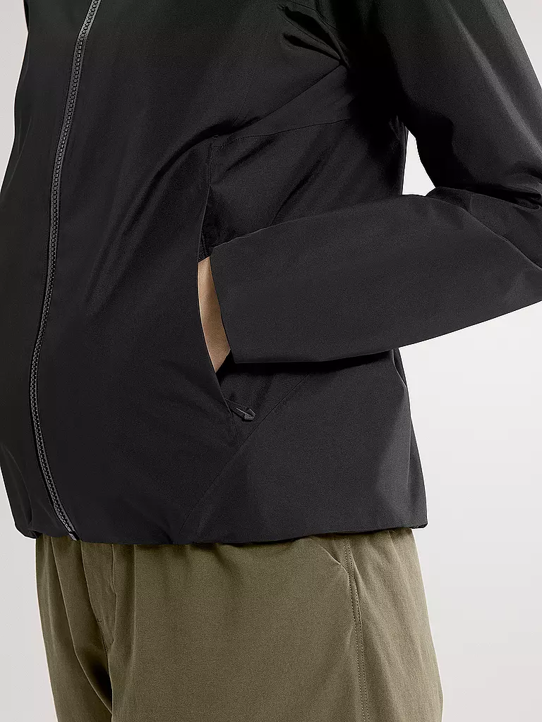 ARCTERYX | Damen Softshelljacke Solano Hoodie | schwarz