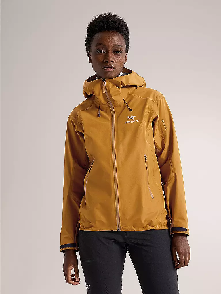 ARCTERYX | Damen Wanderjacke Beta LT GTX 3L Hoodie | braun