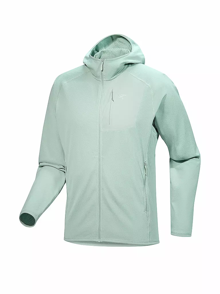 ARCTERYX | Herren Fleecejacke Delta Hoodie | hellgrün