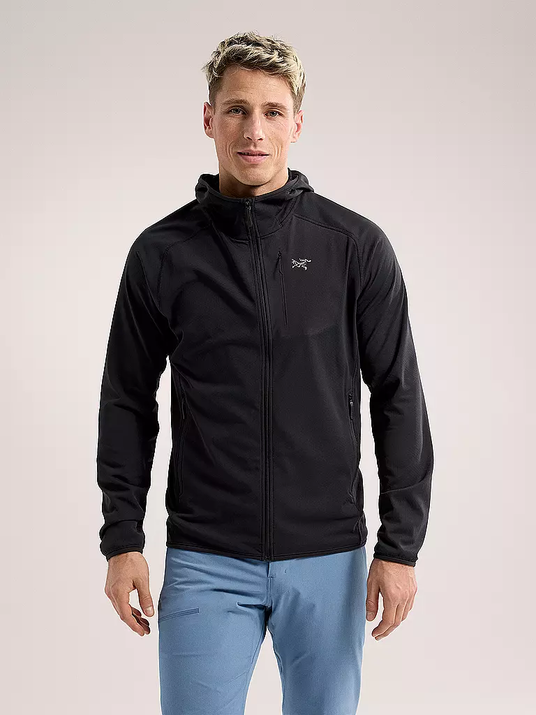 ARCTERYX | Herren Fleecejacke Delta Hoodie | schwarz