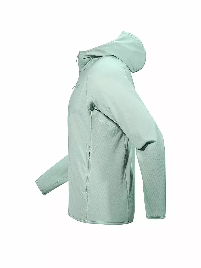 ARCTERYX | Herren Fleecejacke Delta Hoodie | hellgrün