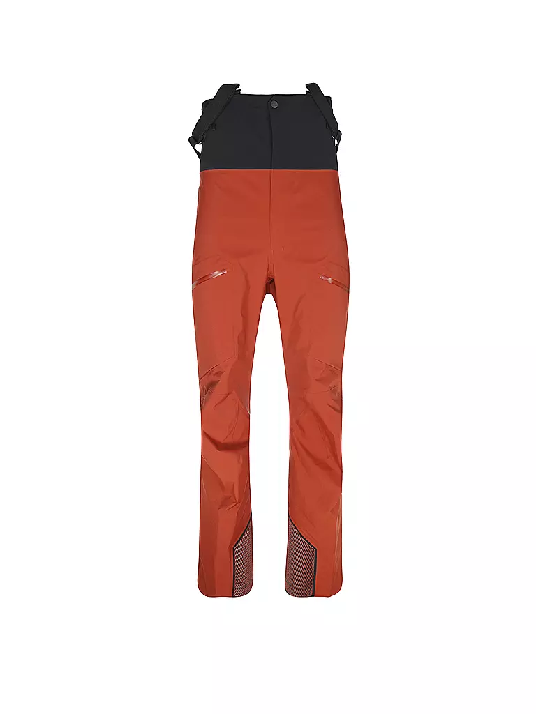 ARCTERYX | Herren Tourenhose Rush BIB 3L GTX | dunkelrot