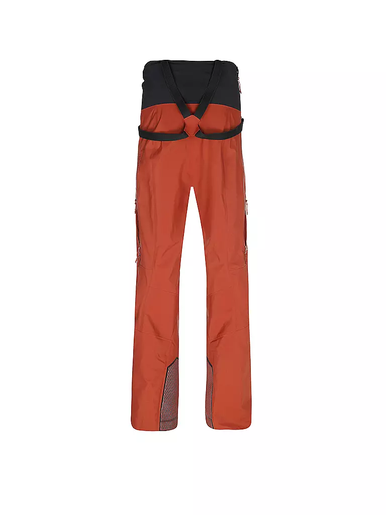 ARCTERYX | Herren Tourenhose Rush BIB 3L GTX | dunkelrot