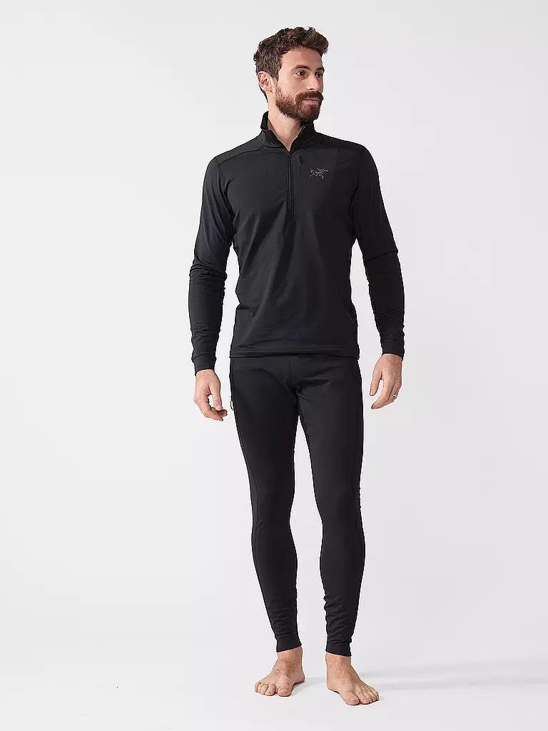 ARCTERYX | Herren Unterzieh Zipshirt RHO LT | schwarz