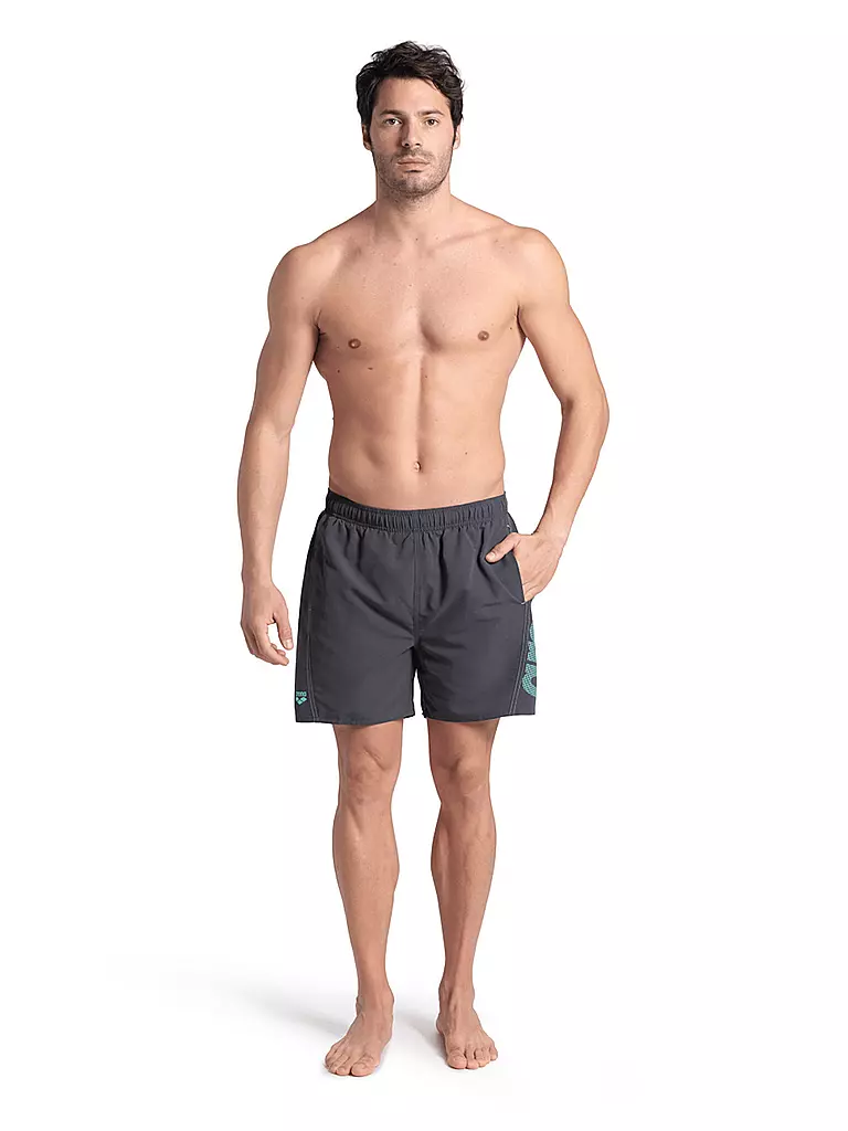 ARENA | Herren Badeshort | grau