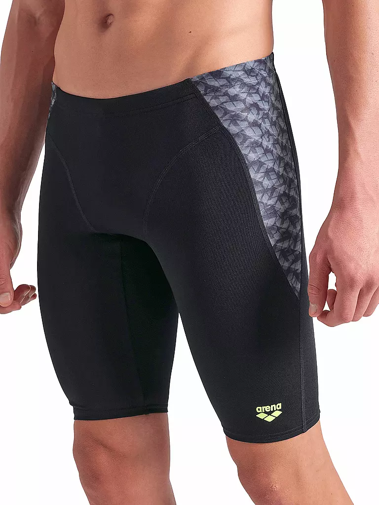 ARENA | Herren Beinbadehose Monogram | schwarz