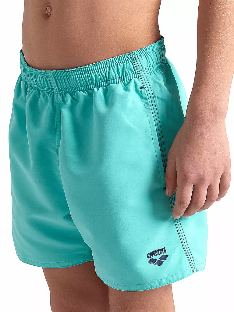 ARENA | Jungen Badeshort Boxer Solid | blau