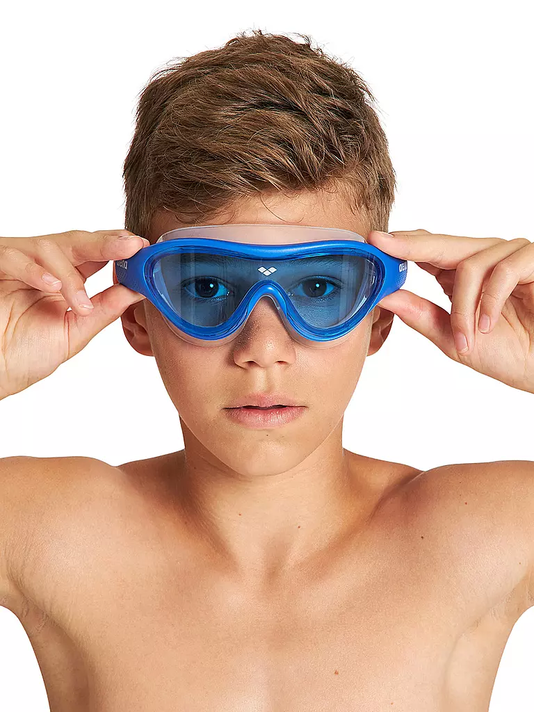 ARENA | Kinder Schwimmbrille The One Mask | blau