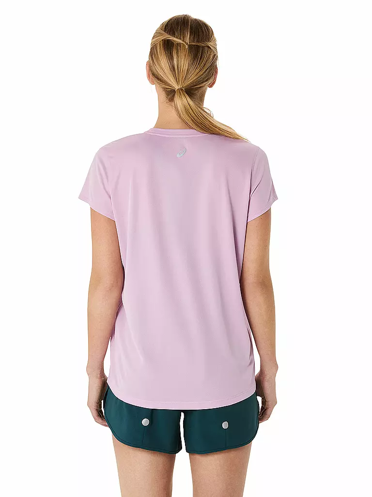 ASICS | Damen Laufshirt Fujitrail Logo SS Top | rosa