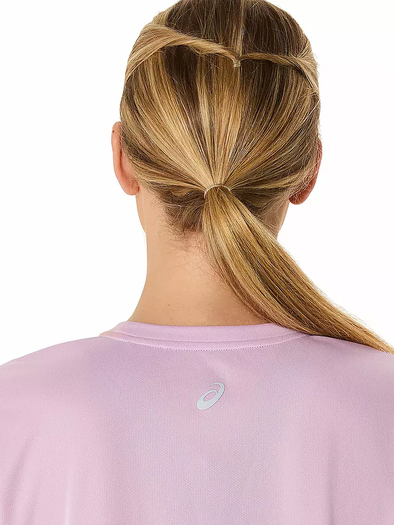 ASICS | Damen Laufshirt Fujitrail Logo SS Top | rosa