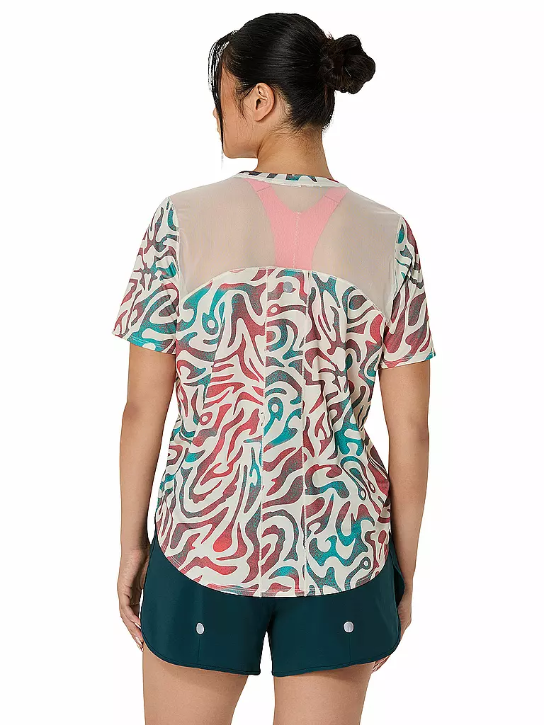 ASICS | Damen Laufshirt Road All Over Print SS Top | bunt