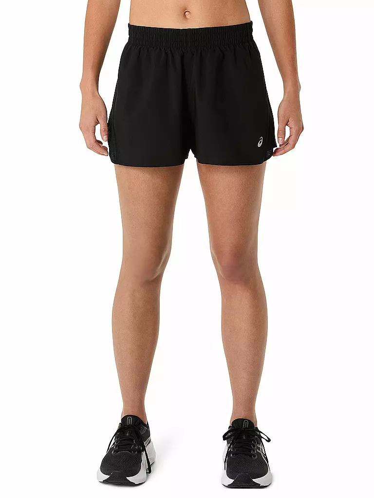 ASICS | Damen Laufshort Core Split | schwarz