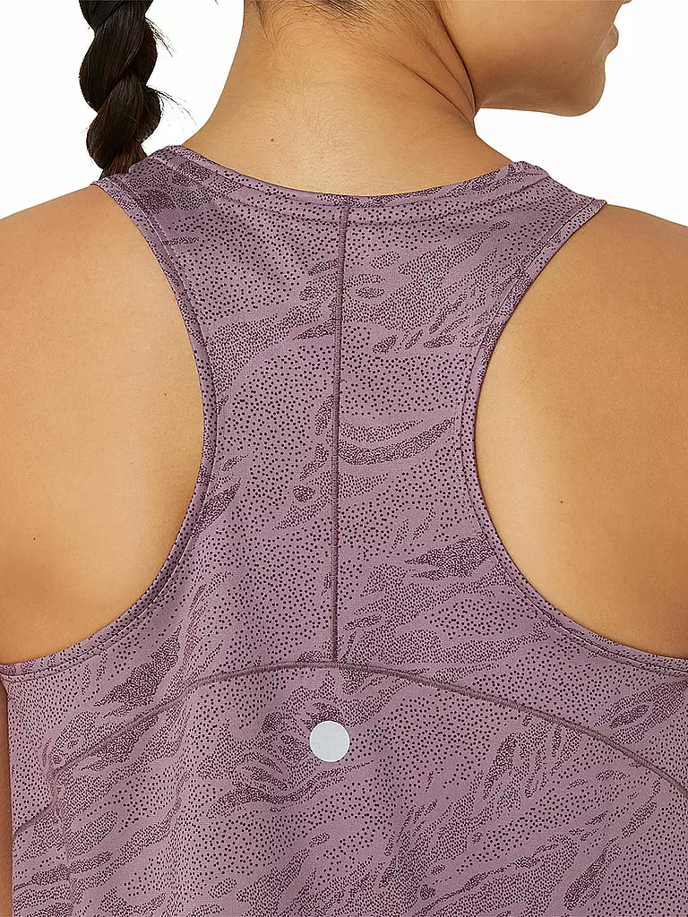 ASICS | Damen Lauftank Road All Over Print | rosa