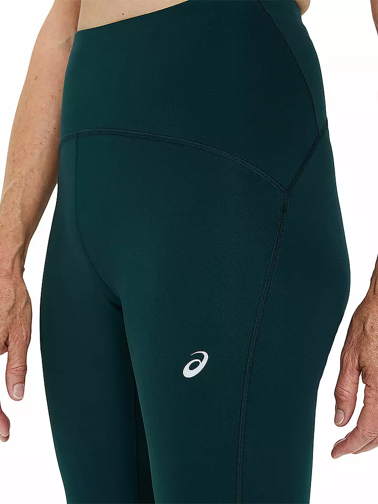 ASICS | Damen Lauftight Road High Waist | dunkelgrün