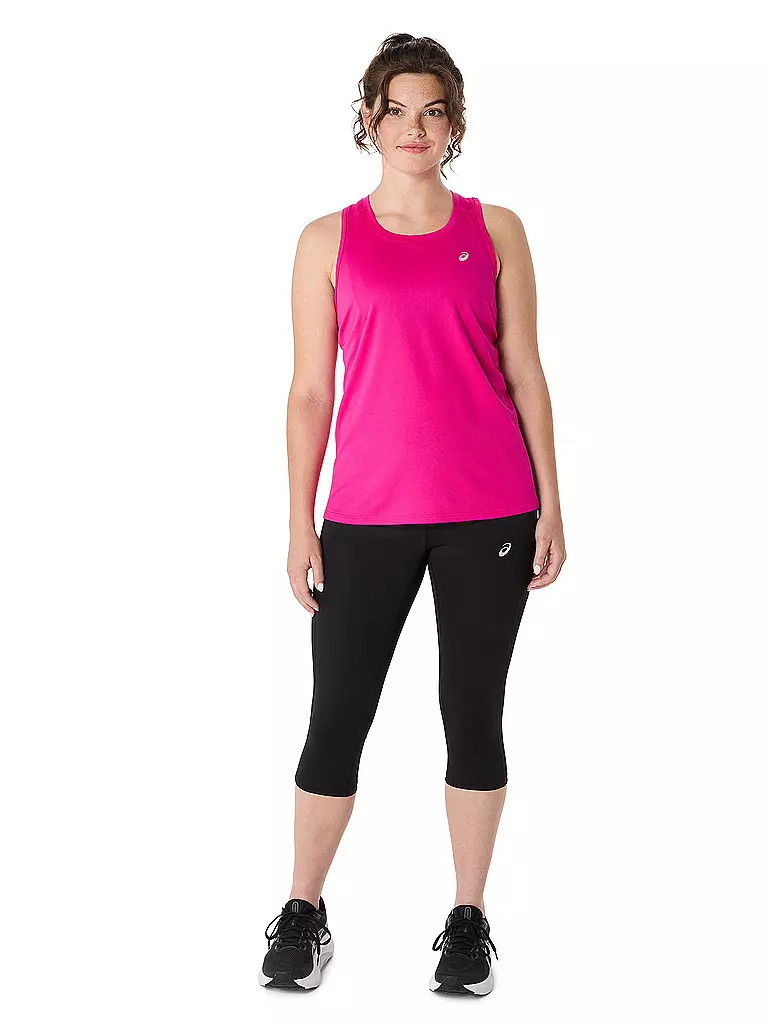 ASICS | Damen Tight Core Capri  | schwarz