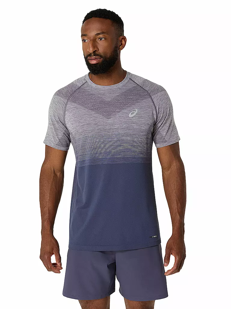 ASICS | Herren Laufshirt Seamless SS Top | dunkelblau