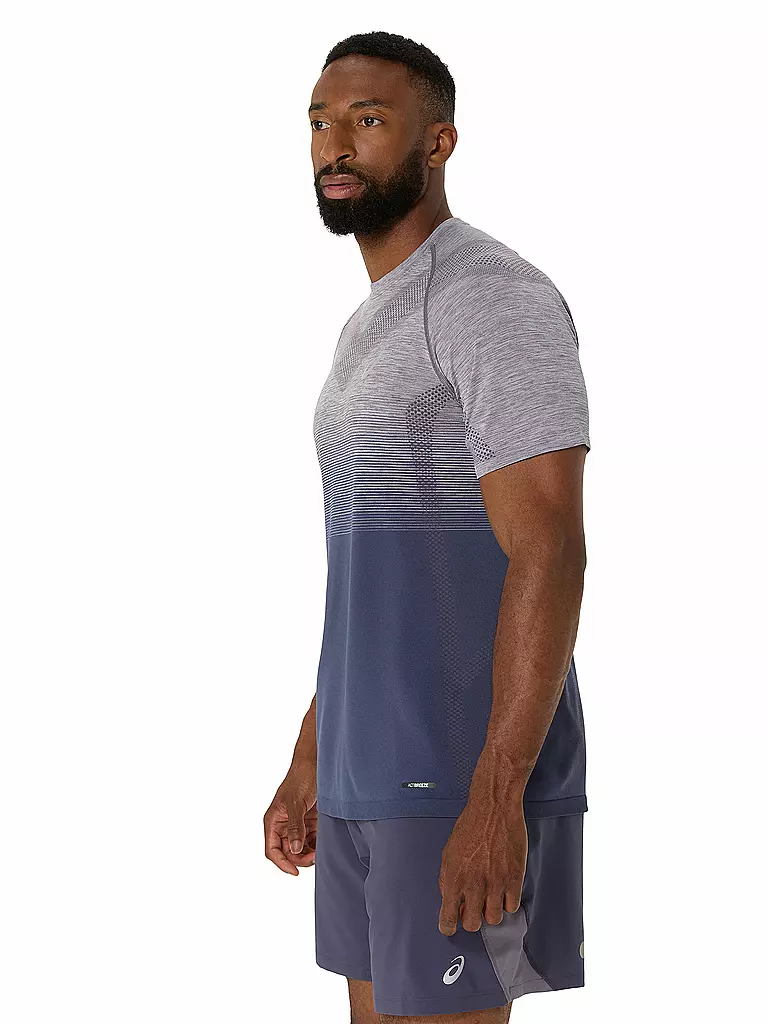 ASICS | Herren Laufshirt Seamless SS Top | dunkelblau