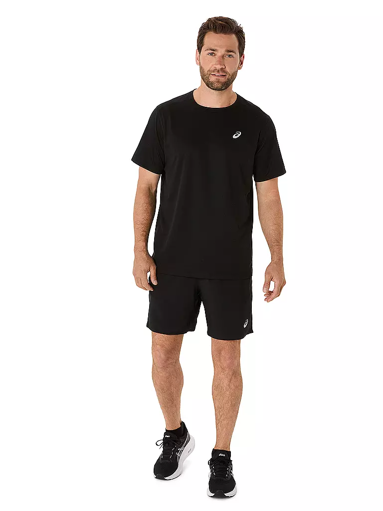 ASICS | Herren Laufshort Core 2in1 7in | schwarz