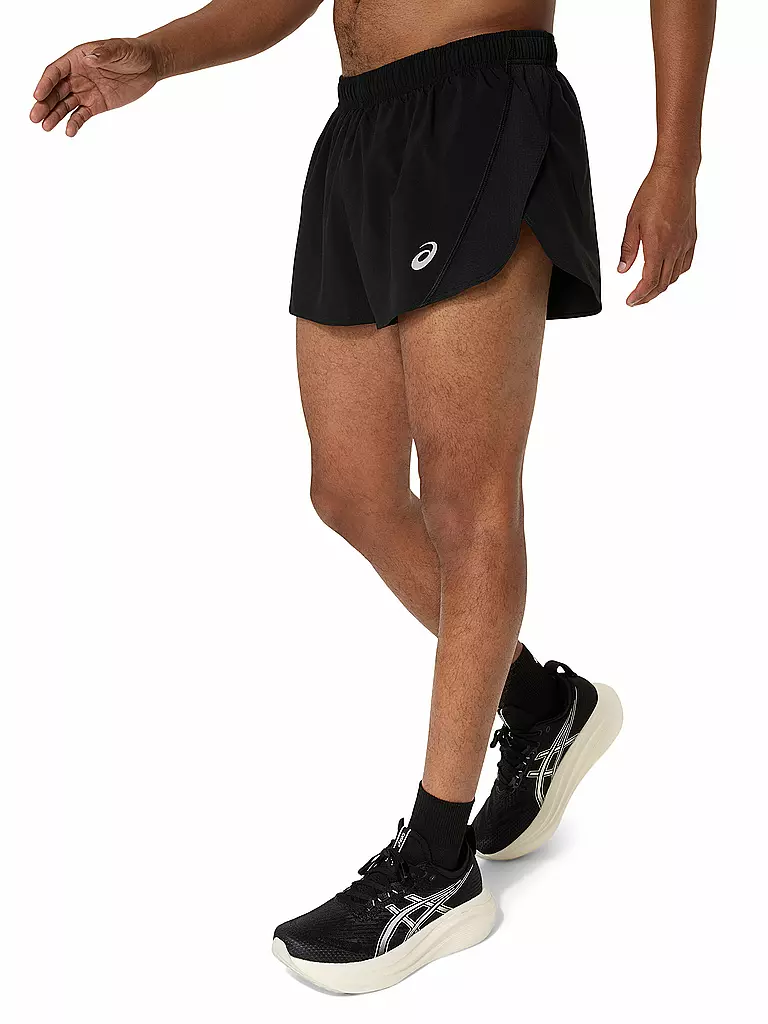 ASICS | Herren Laufshort Split Core | schwarz