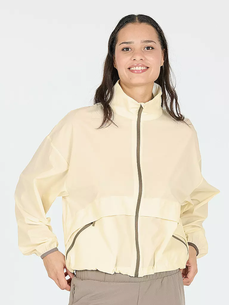 ATHLECIA | Damen Fitnessjacke Narros Woven | creme