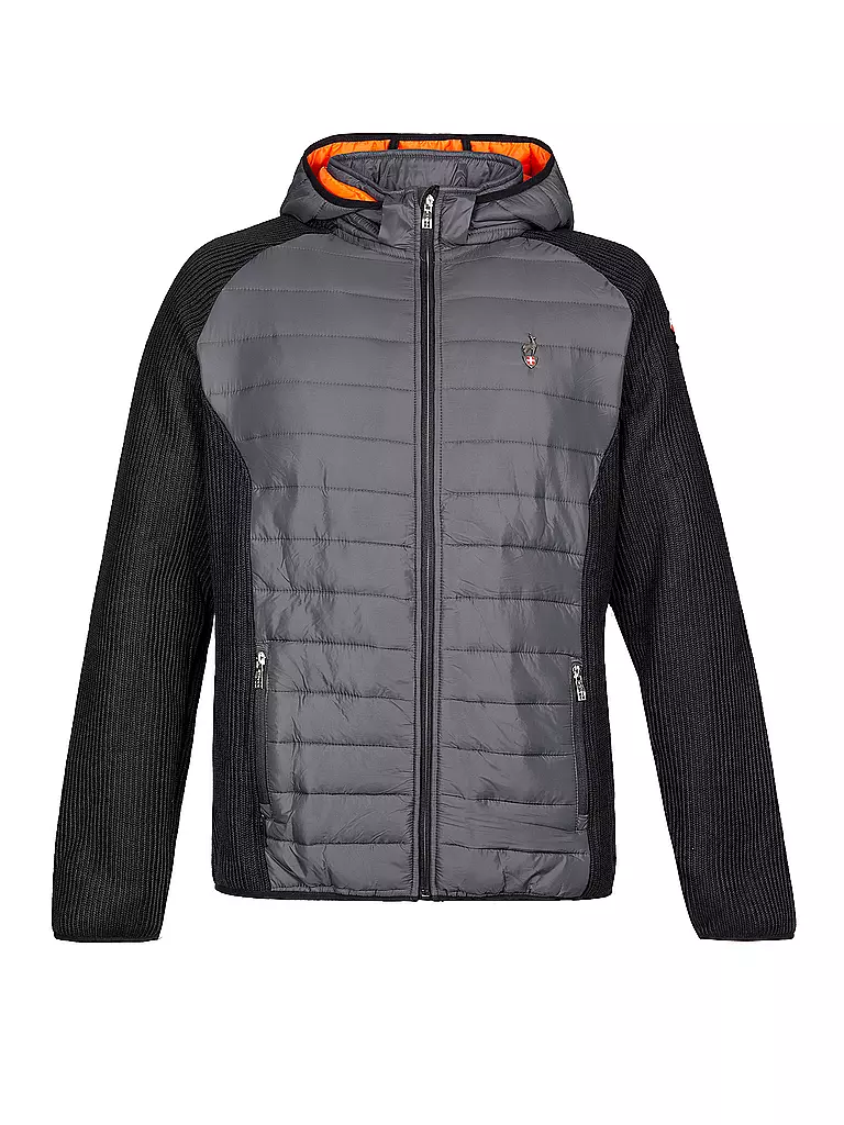 AULP | Herren Hybridjacke Stann | grau