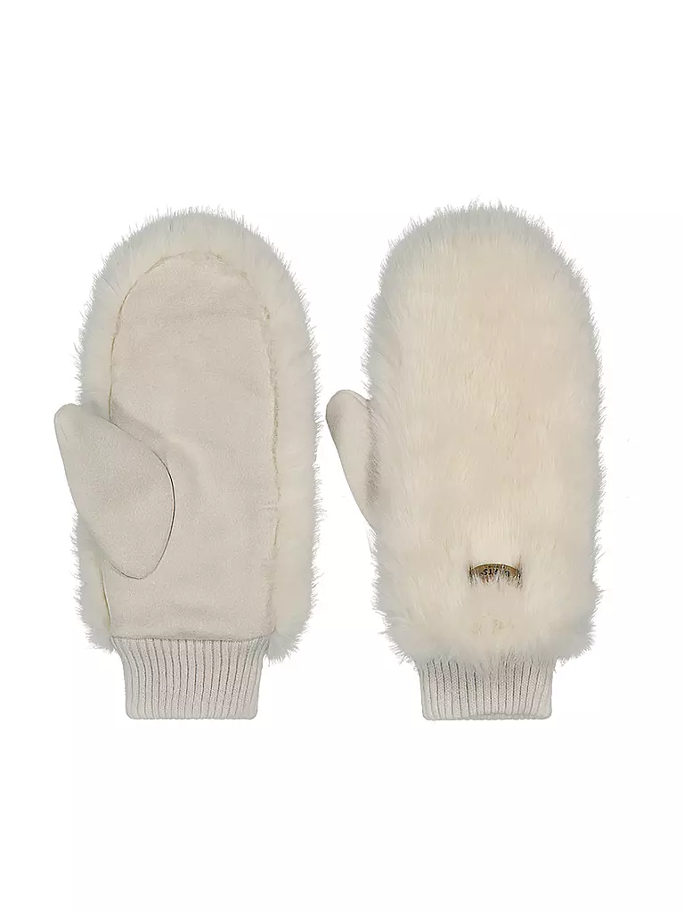 BARTS | Damen Fleecefauster Fur | weiss