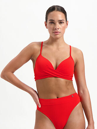 BEACHLIFE | Damen Bikinioberteil Fiery Red