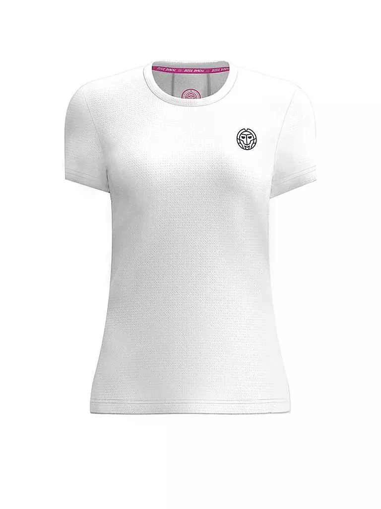 BIDI BADU | Damen Tennisshirt Crew | weiss