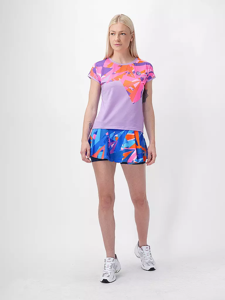 BIDI BADU | Damen Tennisshirt Spike | lila