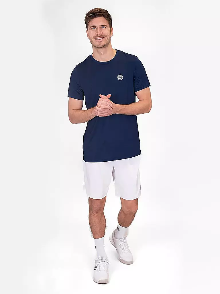 BIDI BADU | Herren Tennisshirt Crew | dunkelblau