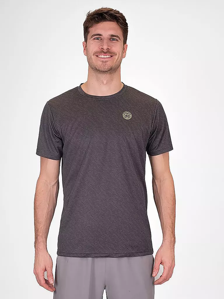 BIDI BADU | Herren Tennisshirt | grau