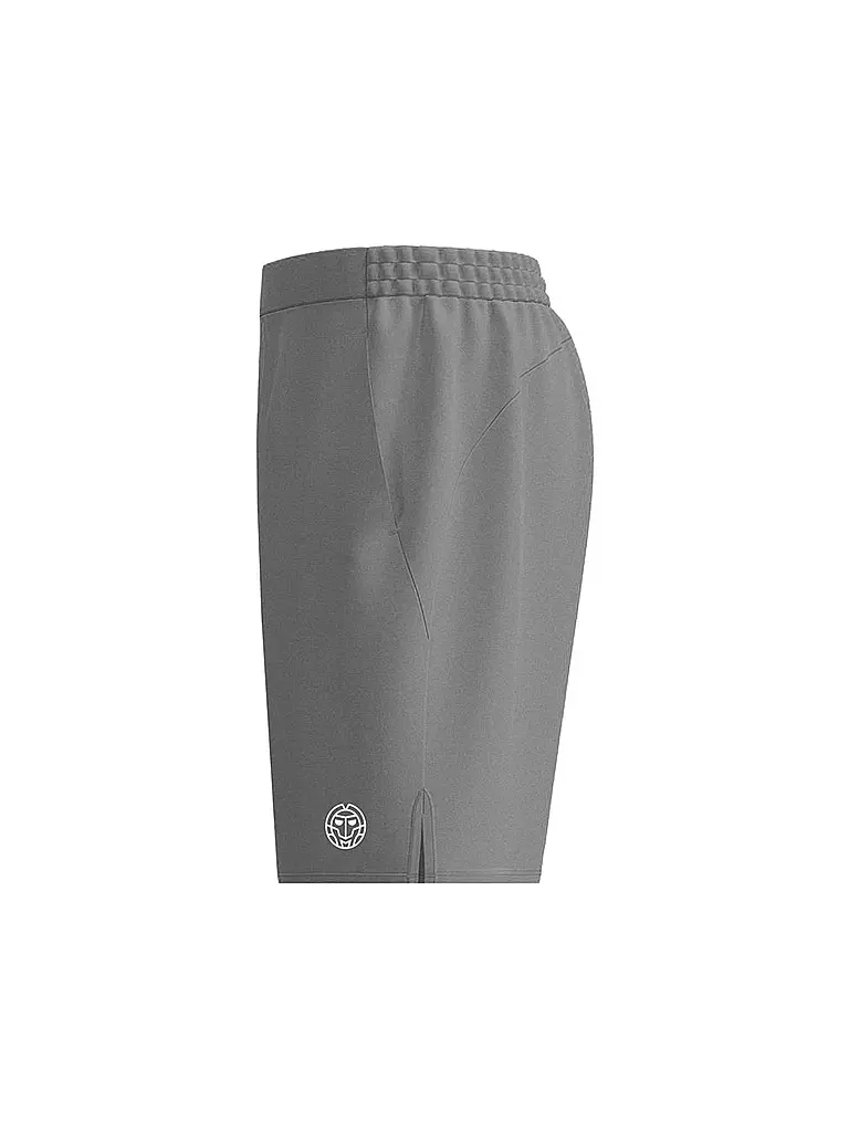 BIDI BADU | Herren Tennisshort Crew  | grau