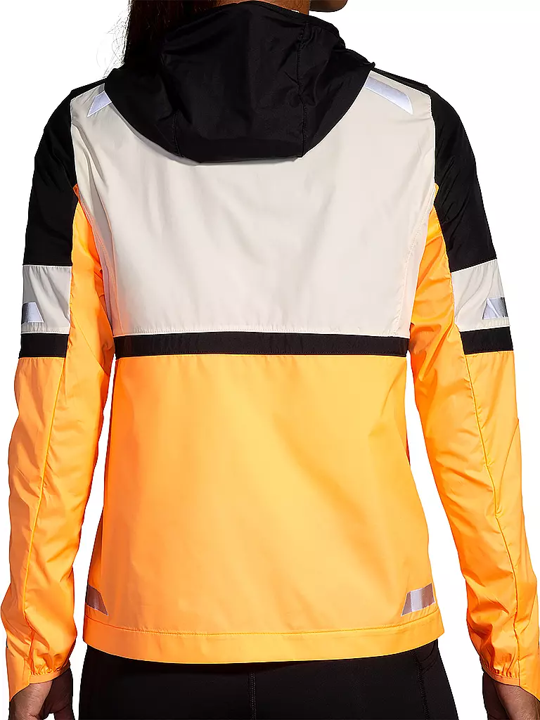 BROOKS | Damen Laufjacke Run Visible 2.0 | orange