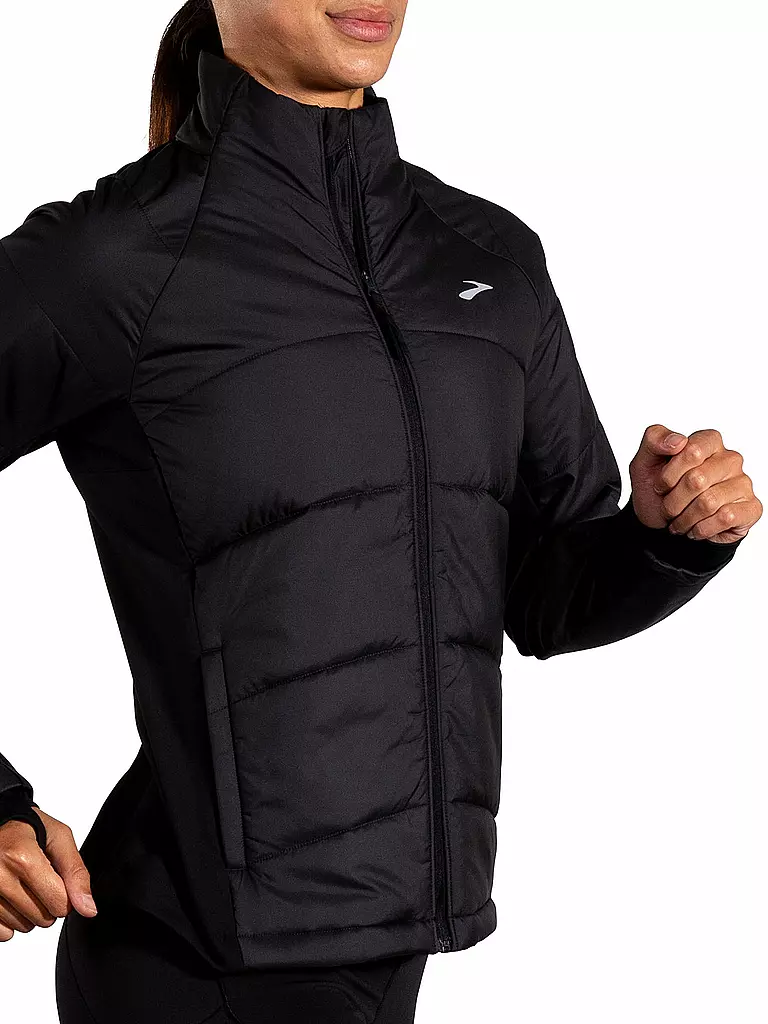 BROOKS | Damen Laufjacke Shield Hybrid 3.0 | schwarz