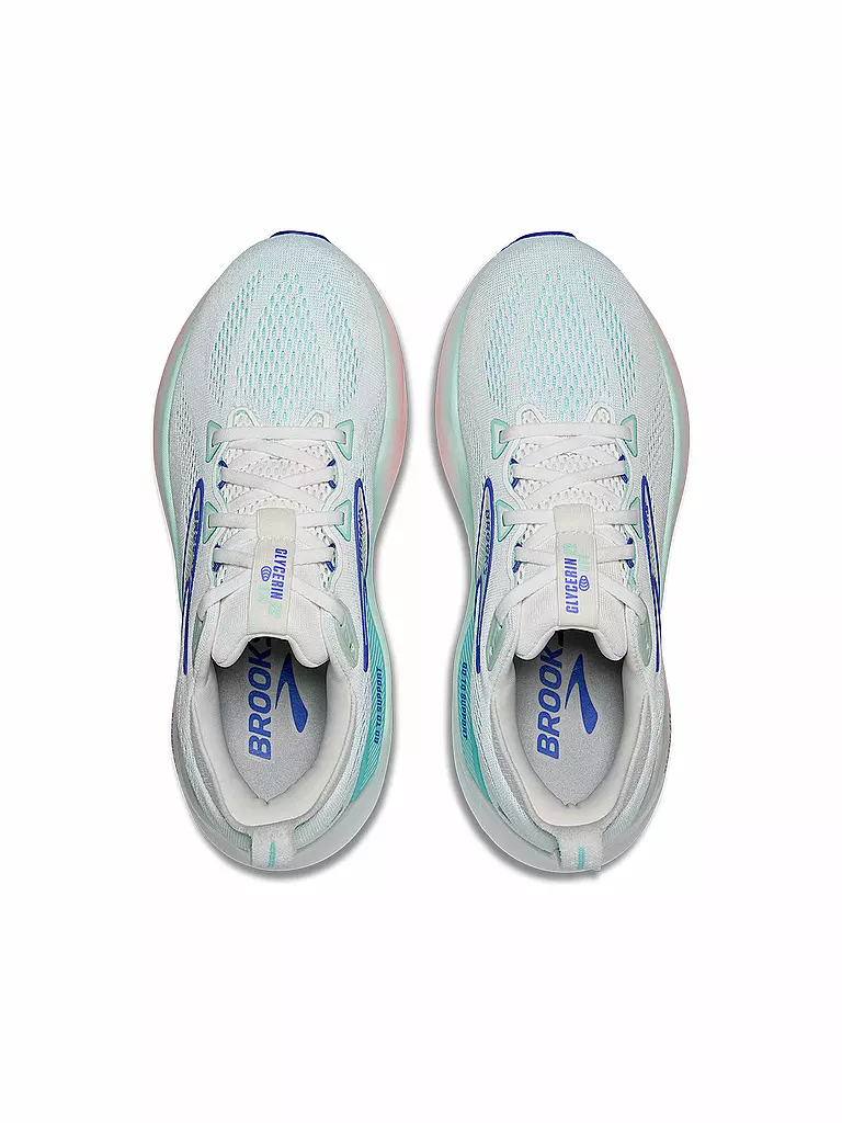 BROOKS | Damen Laufschuhe Glycerin GTS 22 | weiss