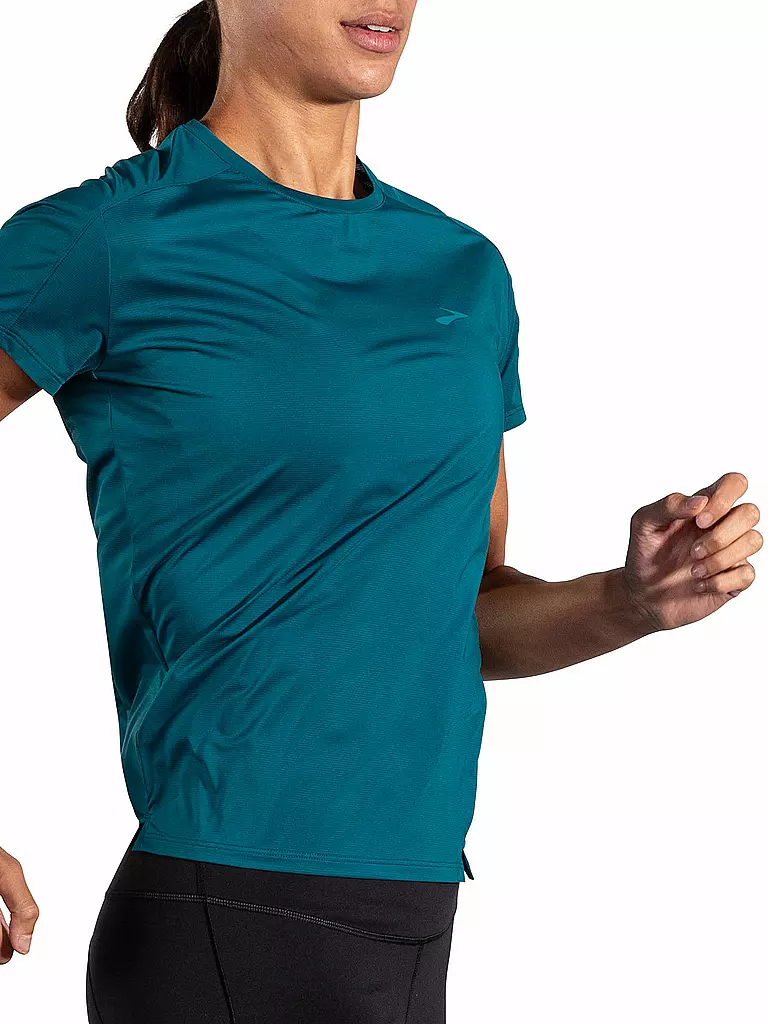 BROOKS | Damen Laufshirt Luxe | dunkelblau