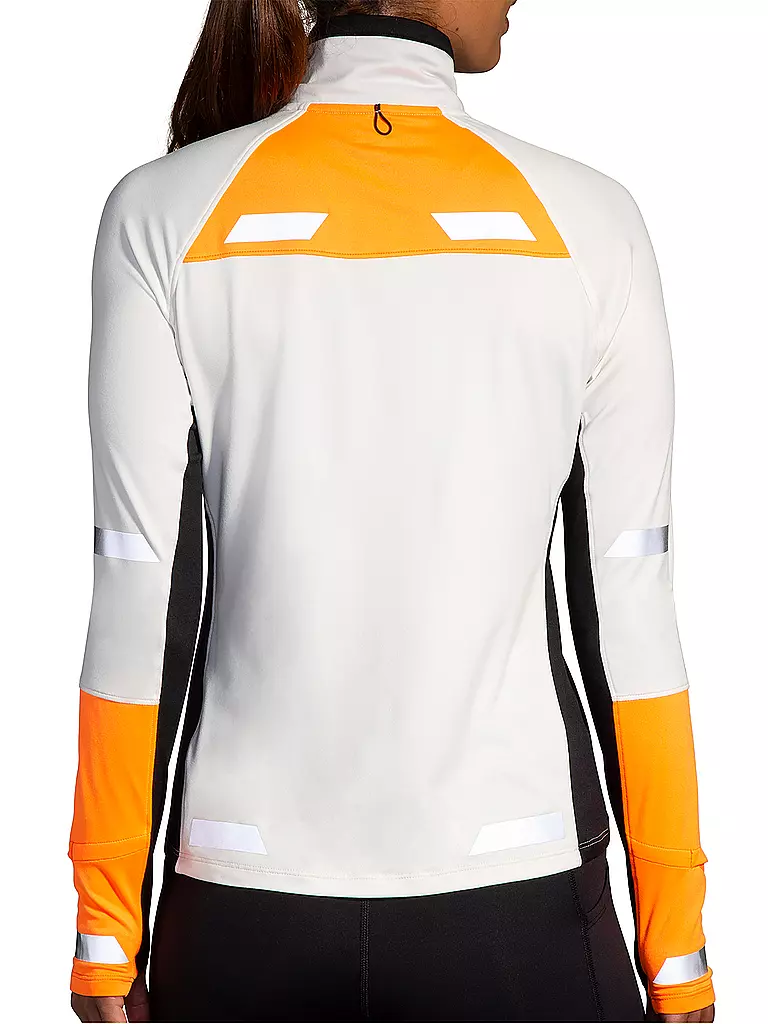 BROOKS | Damen Laufshirt Run Visible  | orange