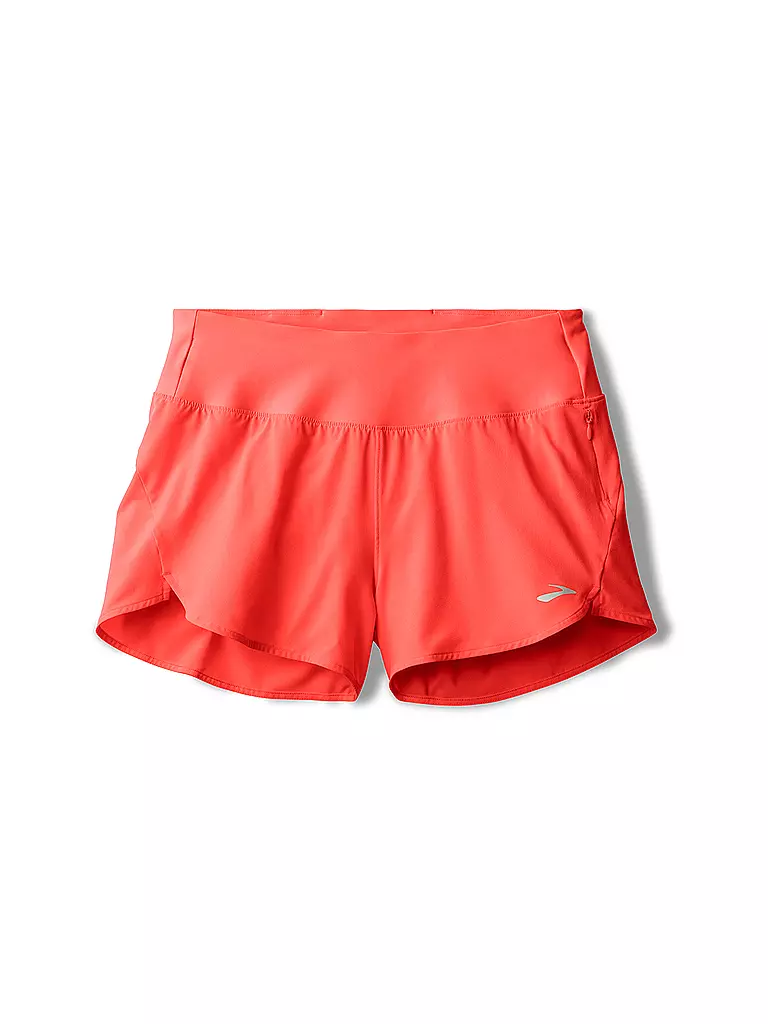 BROOKS | Damen Laufshort Chaser 3" 2.0 | koralle