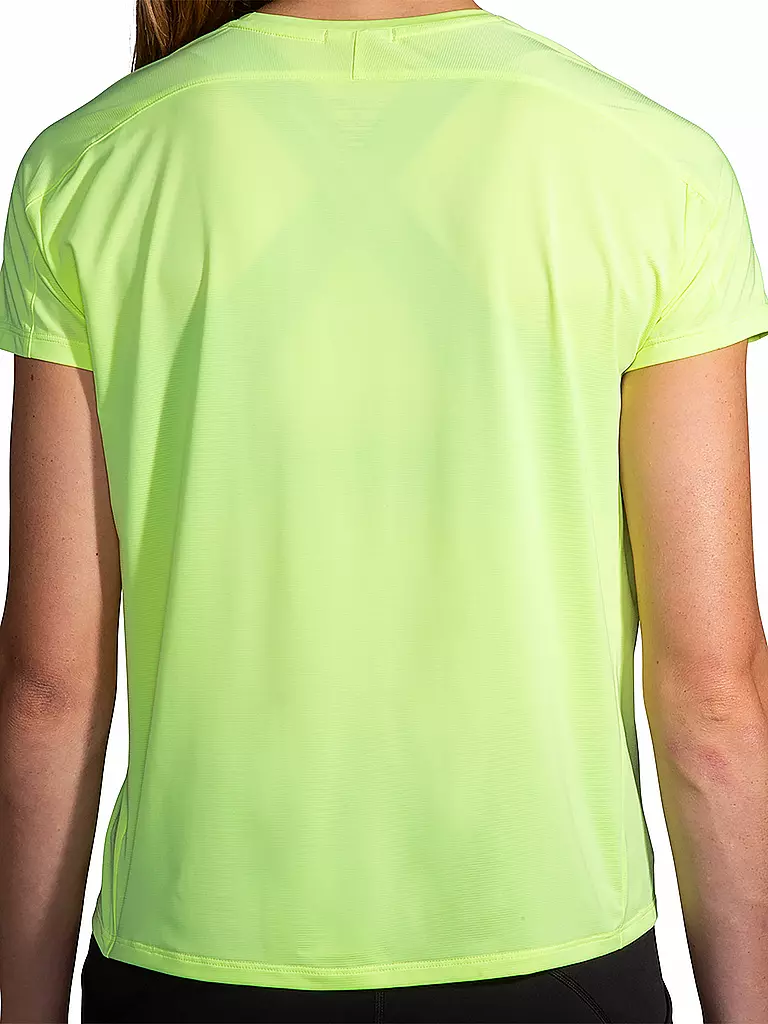 BROOKS | Damen Trail Laufshirt Print Free | grün