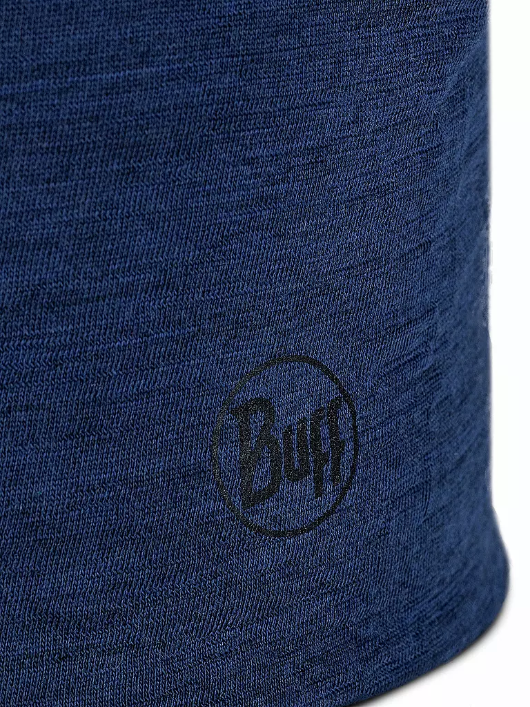 BUFF | Kinder Mütze Lightweight Merino Reversible | dunkelblau