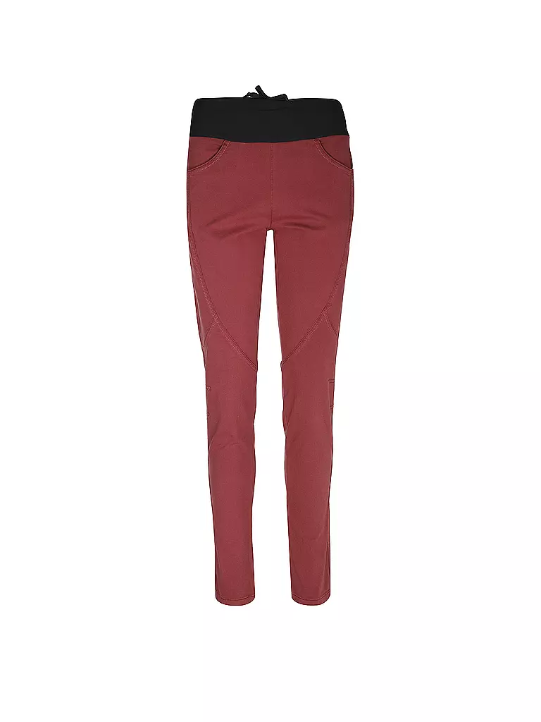 CHILLAZ | Damen Kletterhose Fuji 2.0 | dunkelrot