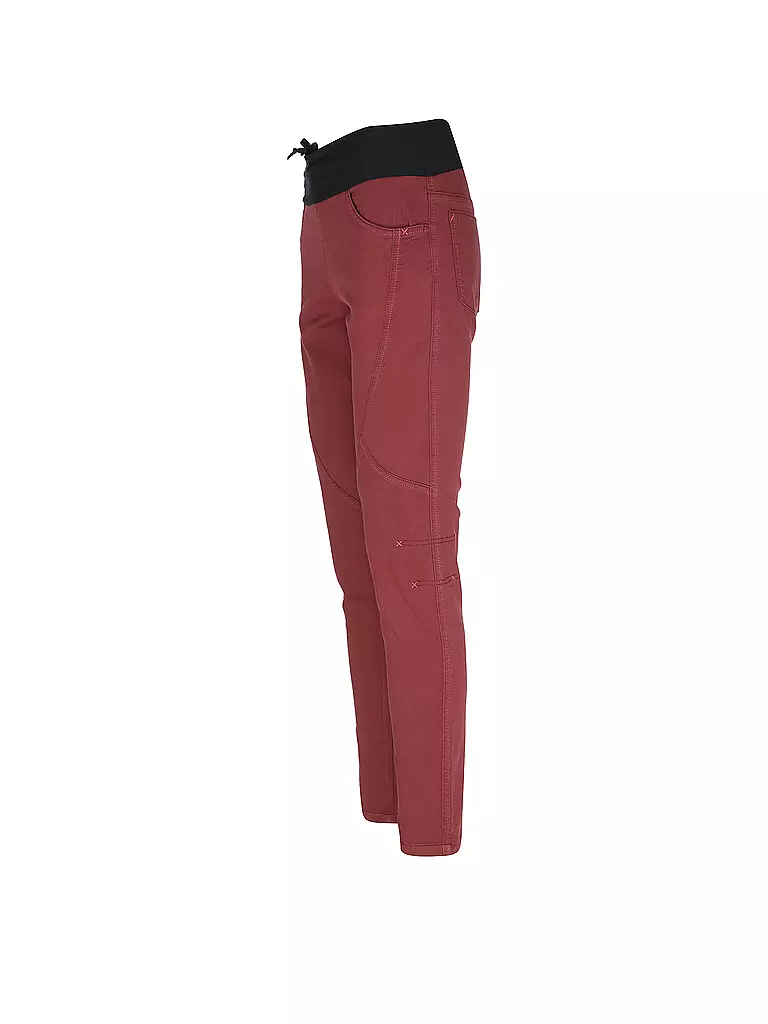 CHILLAZ | Damen Kletterhose Fuji 2.0 | dunkelrot