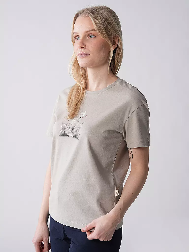 CHILLAZ | Damen Klettershirt Alpaca Meadow | beige